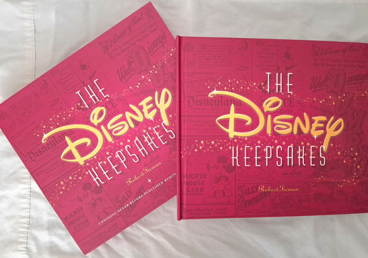 The Disney Keepsakes – Robert Tieman – Hardcover with Removable Memorabilia – 2005