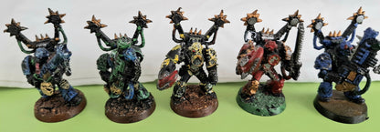 Warhammer 40,000: Metal Chaos Space Marines x5 Out-of-print 1992