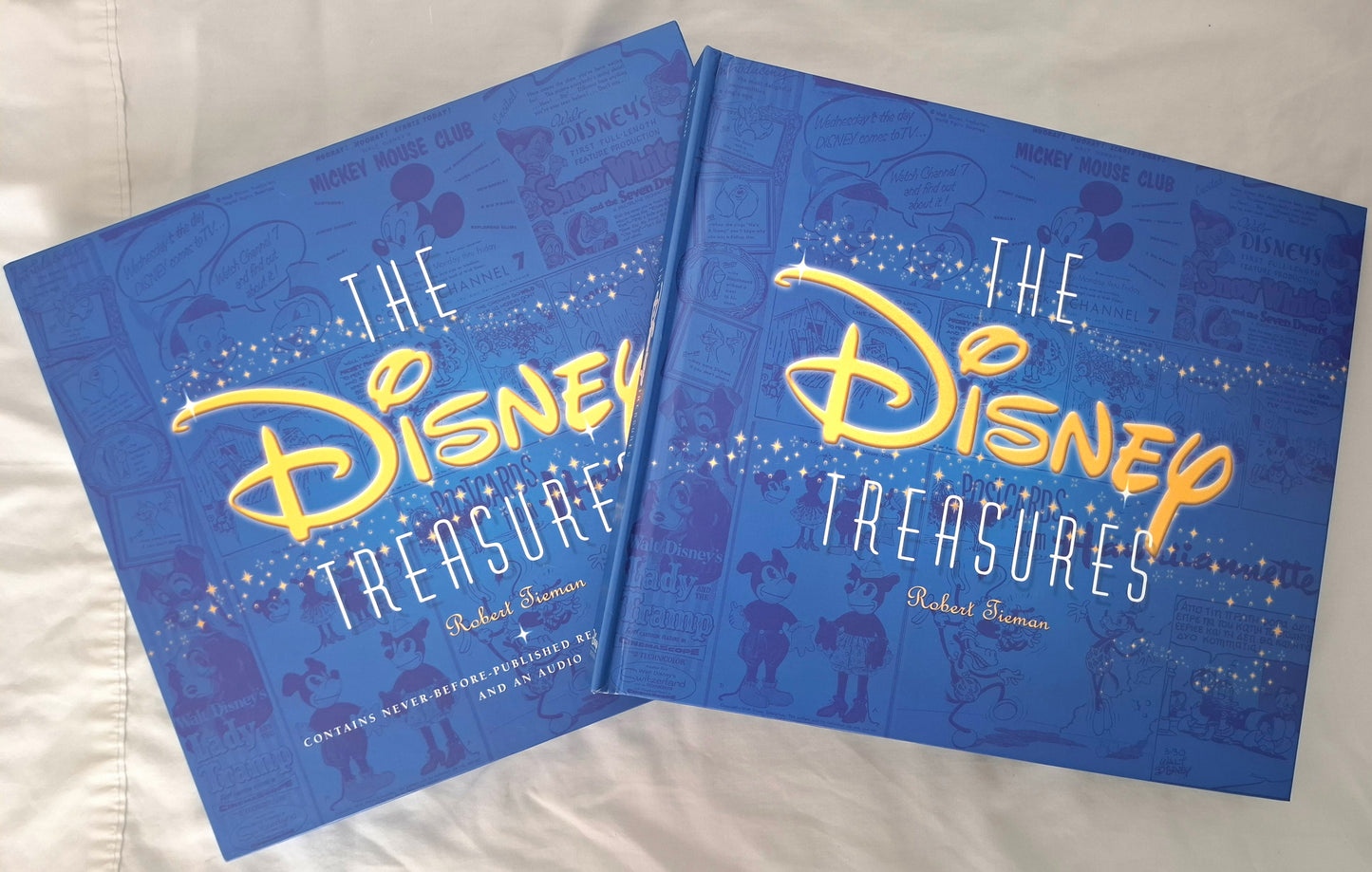 The Disney Treasures – Robert Tieman – Hardcover with Removable Memorabilia & Audio CD – 2003