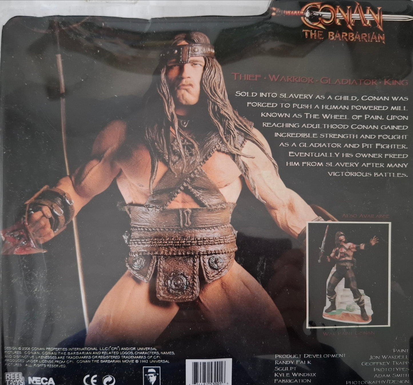 Conan the Barbarian: Pit Fighter Conan Figure 2008 – Sealed as New