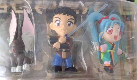 Tenchi Muyo! Series 1 Figures 2000, Pioneer Equity – Anime Collectible Set of 3, Sealed