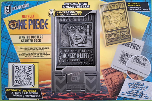 One Piece (Netflix) Wanted Posters Digiplate Starter Pack