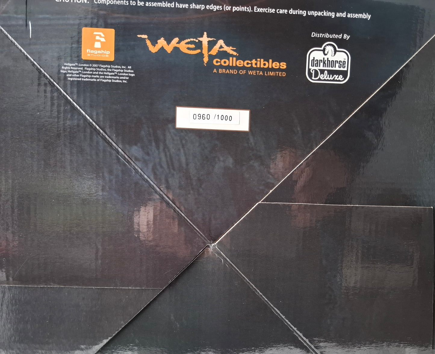 Weta Hellgate Female Templar Figure Limited Edition 0960/1000