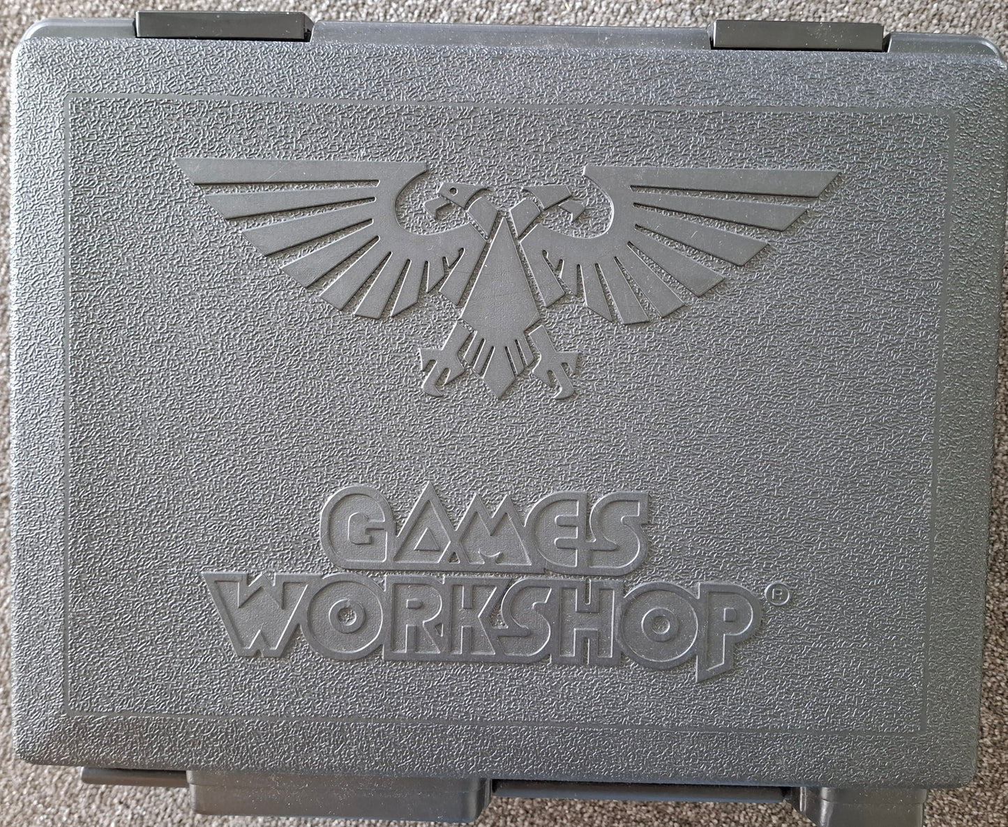 Warhammer Classic Games Workshop 3-Tier Foam Figure Carry Case – 120 slot Miniature Storage