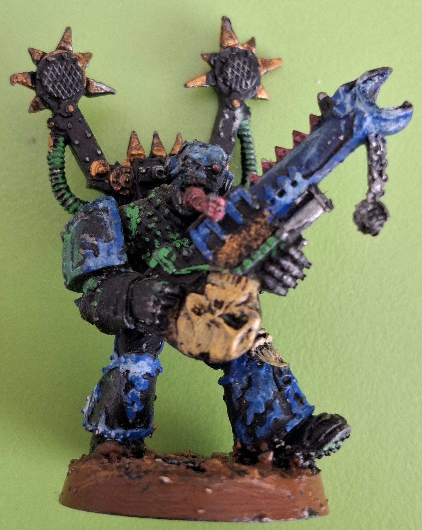 Warhammer 40,000: Metal Chaos Space Marines x5 Out-of-print 1992