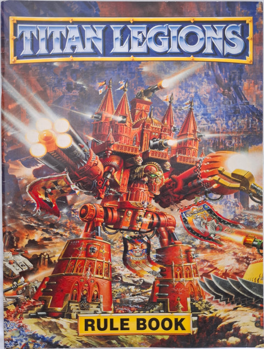 Warhammer 40,000 Epic Titan Legions Rule book – Softcover Book (1994)