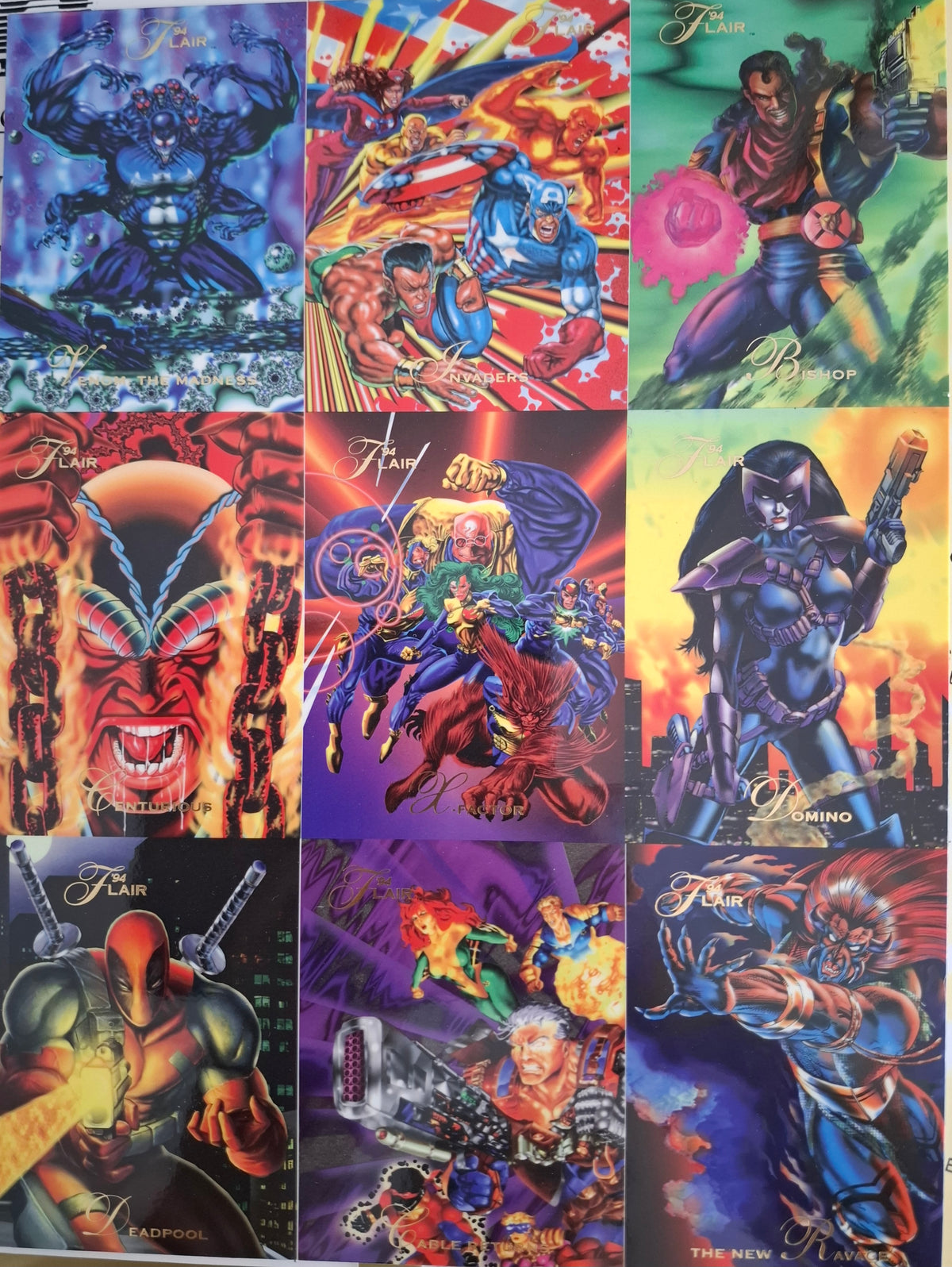 1994 Flair Marvel Universe 1961–1993 Inaugural Edition Press Kit – Rare Promotional Collection 1