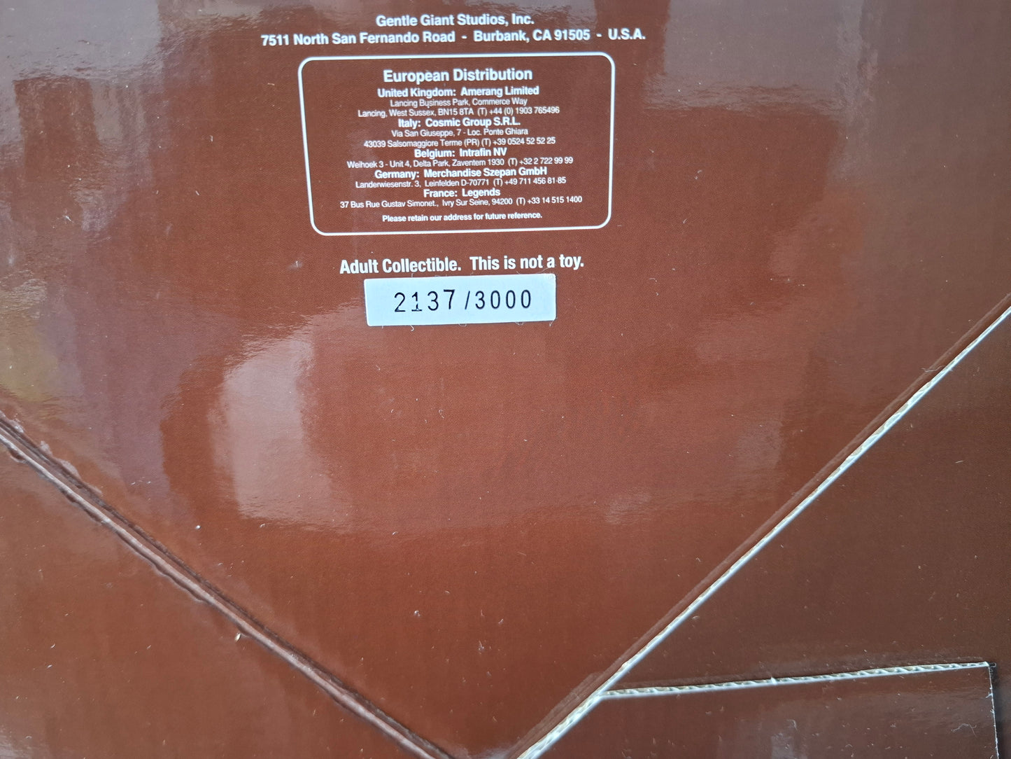 Weta The Lord of The Rings Balrog Collectable Bust Limited Edition 2137/3000