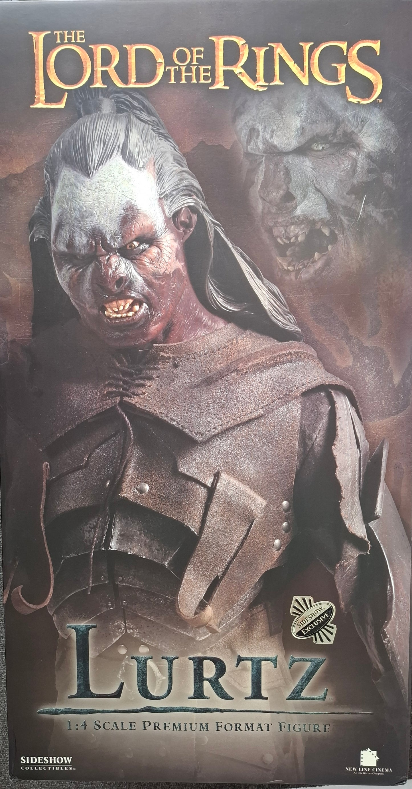 Weta Lord of The Rings Lurtz 1:4 Scale Premium Format Figure Limited Edition 374/750