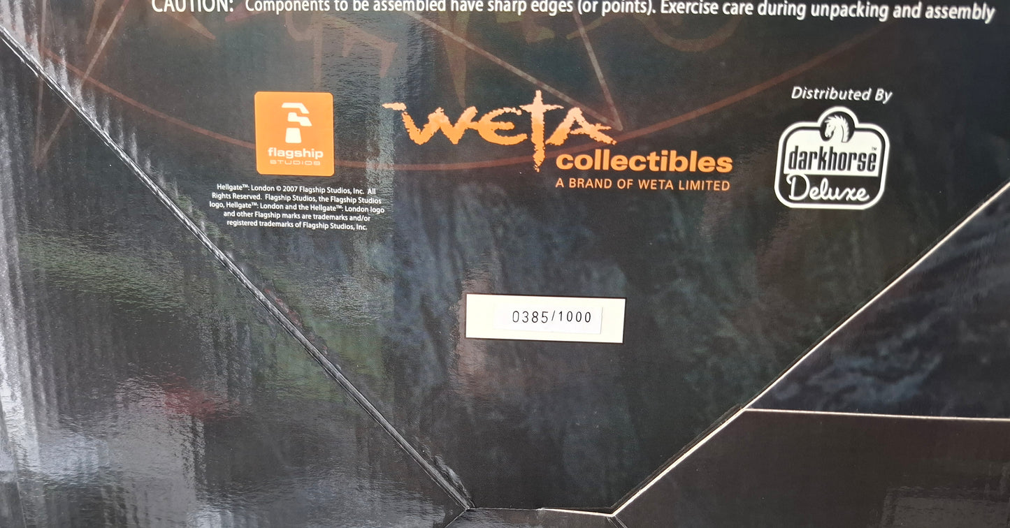 Weta Hellgate Male Templar Figure Limited Edition 0385/1000 sealed