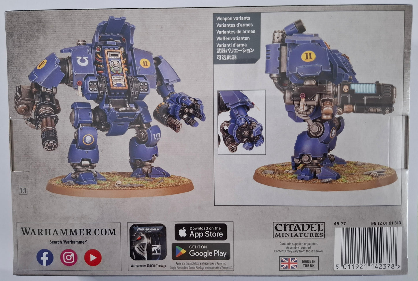 Warhammer 40,000 – Space Marines Redemptor Dreadnought