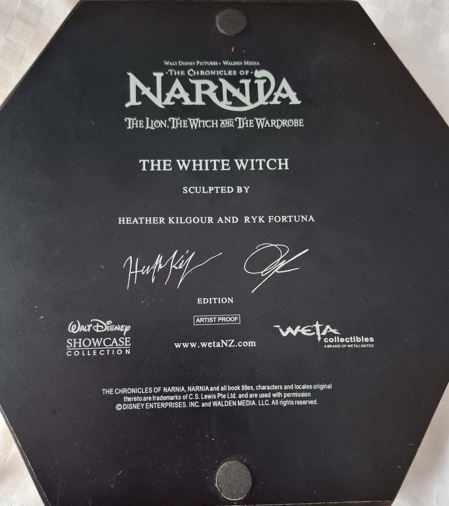 Weta Chronicles Of Narnia White Witch Statue Artist Proof RARE