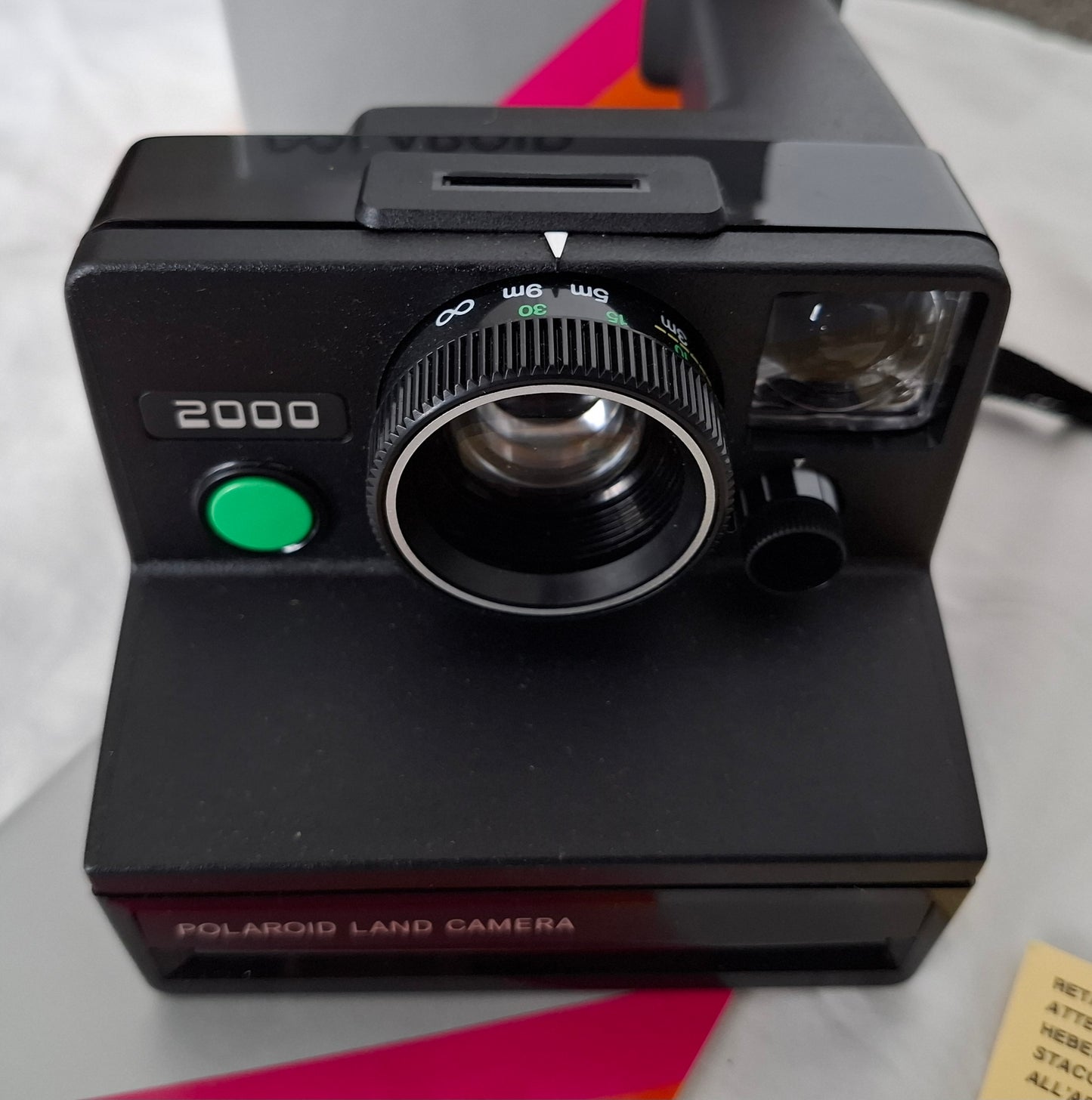 Vintage Polaroid 2000 Land Camera – Boxed with Instructions – 1976