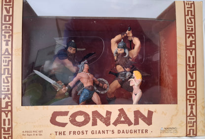 Conan The Frost Giant's Daughter Conan 7" PVC Diorama Dark Horse 2004 Sealed