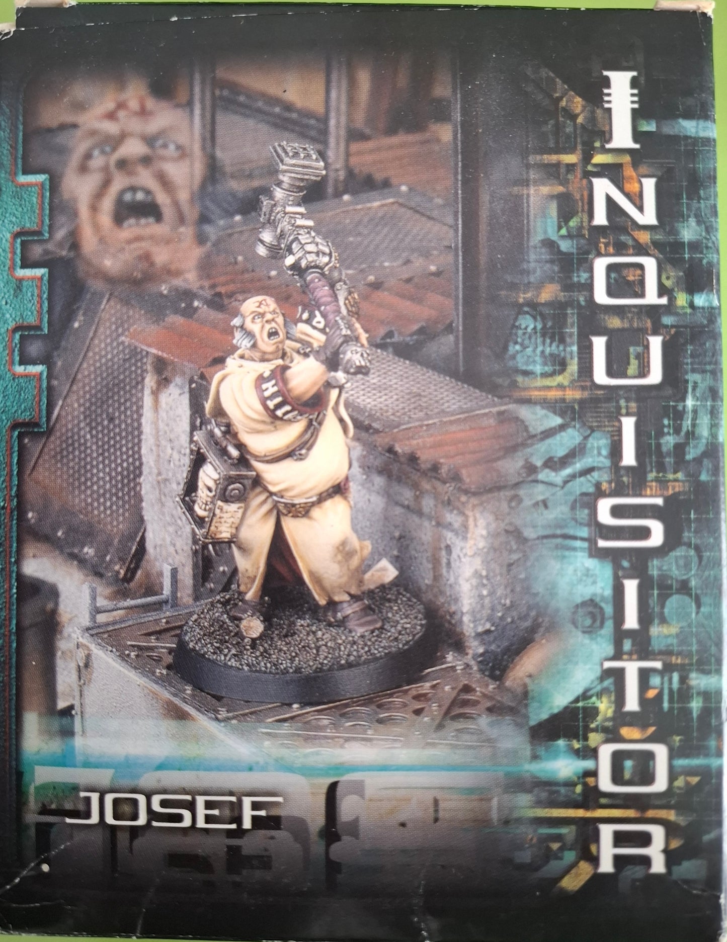 Warhammer Inquisitor: Preacher Josef – Metal Miniature – Games Workshop 2001 OOP