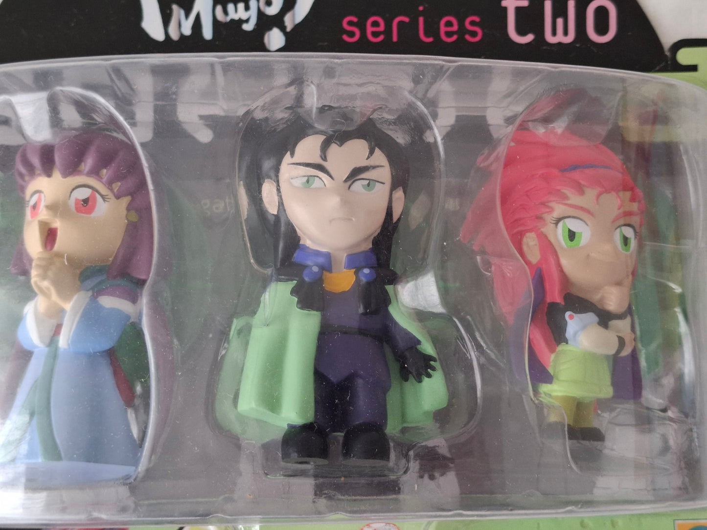 Tenchi Muyo! Series 2 Figures 2001, Pioneer Equity – Anime Collectible Set of 3, Sealed
