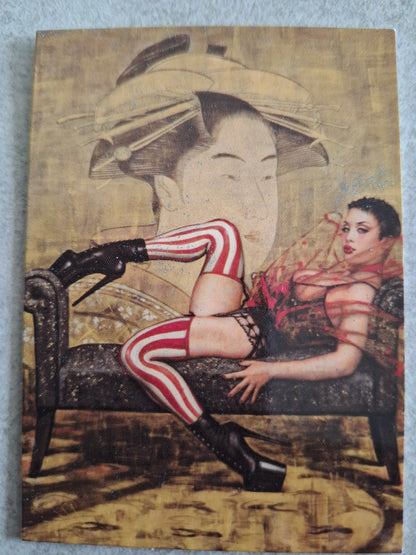 1993 Comic Images Olivia DeBerardinis Collector card set 91 plus Foil cards & promo card