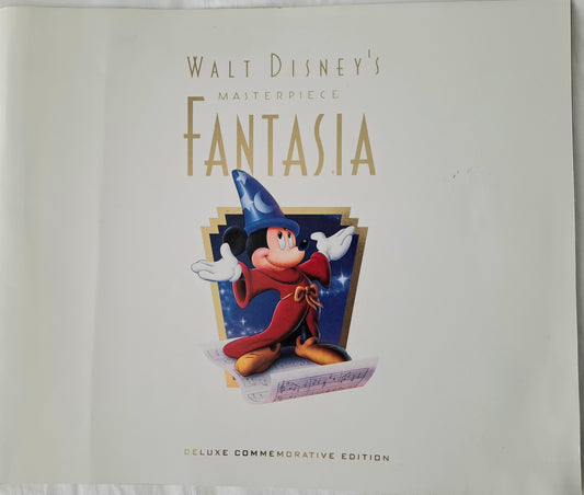 Walt Disney's Masterpiece Fantasia – Deluxe Commemorative Edition Insert Booklet