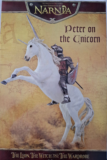 Weta Narnia Peter on the Unicorn Figure Limited Edition 1134/3000