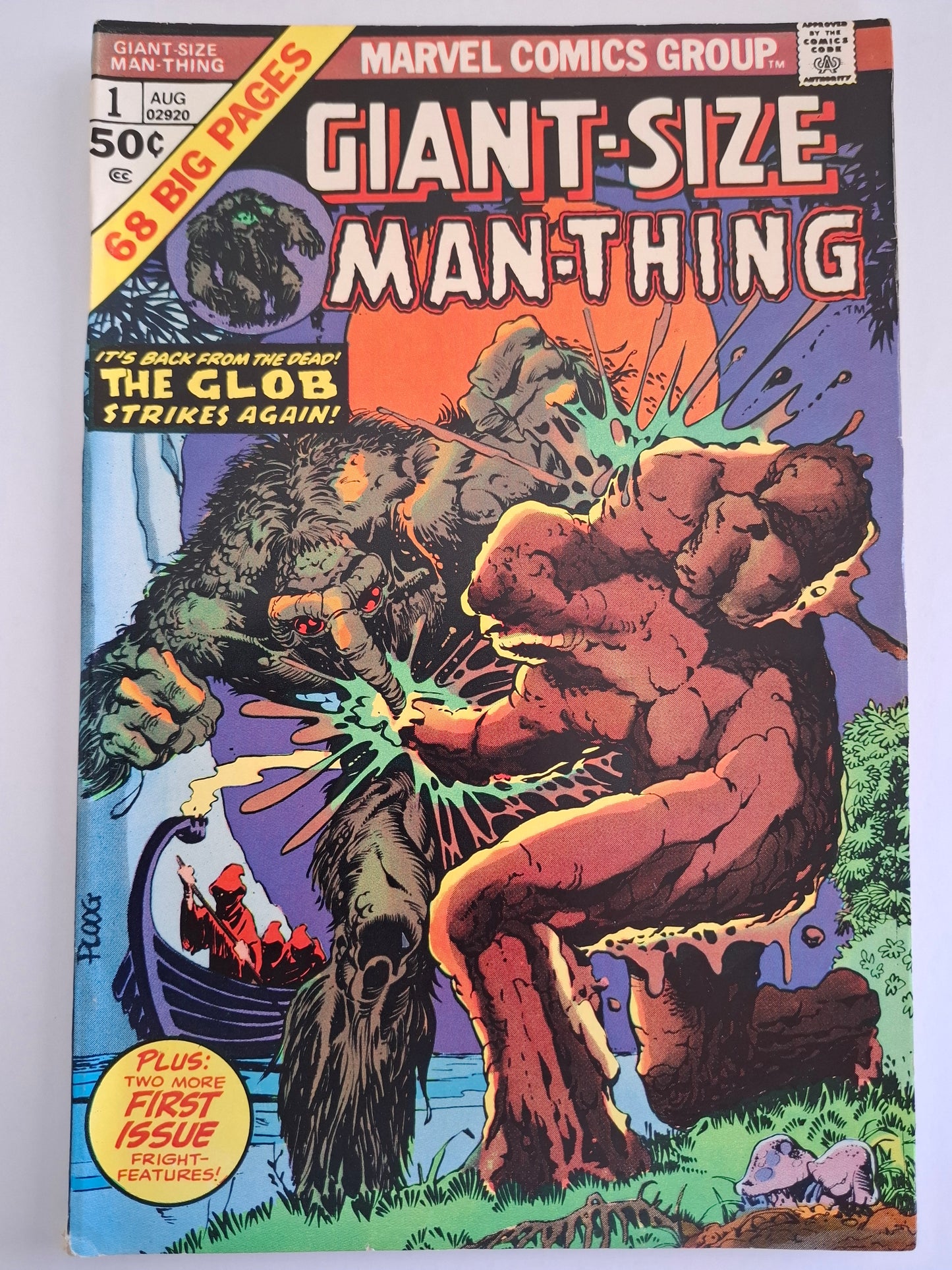 1974 Giant-sized Man-Thing comic #1