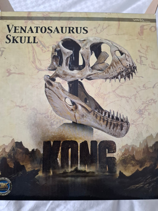 Weta Collectables KONG 8th Wonder of the World Venatosaurus Skull Limited Edition 719/4000