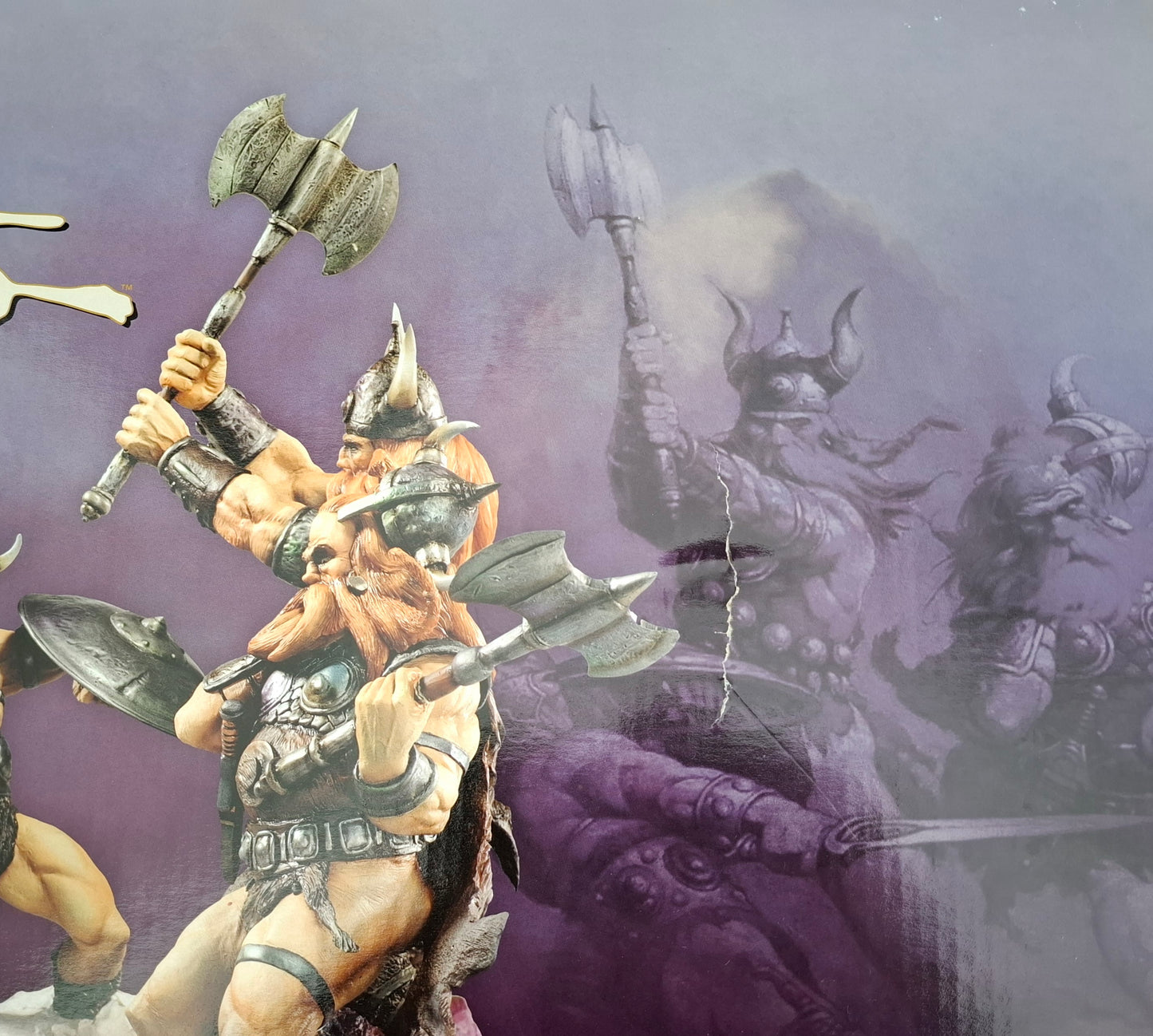 Frank Frazetta Snow Giants Limited Edition Statue – Dark Horse / ReelArt Studios – 2007