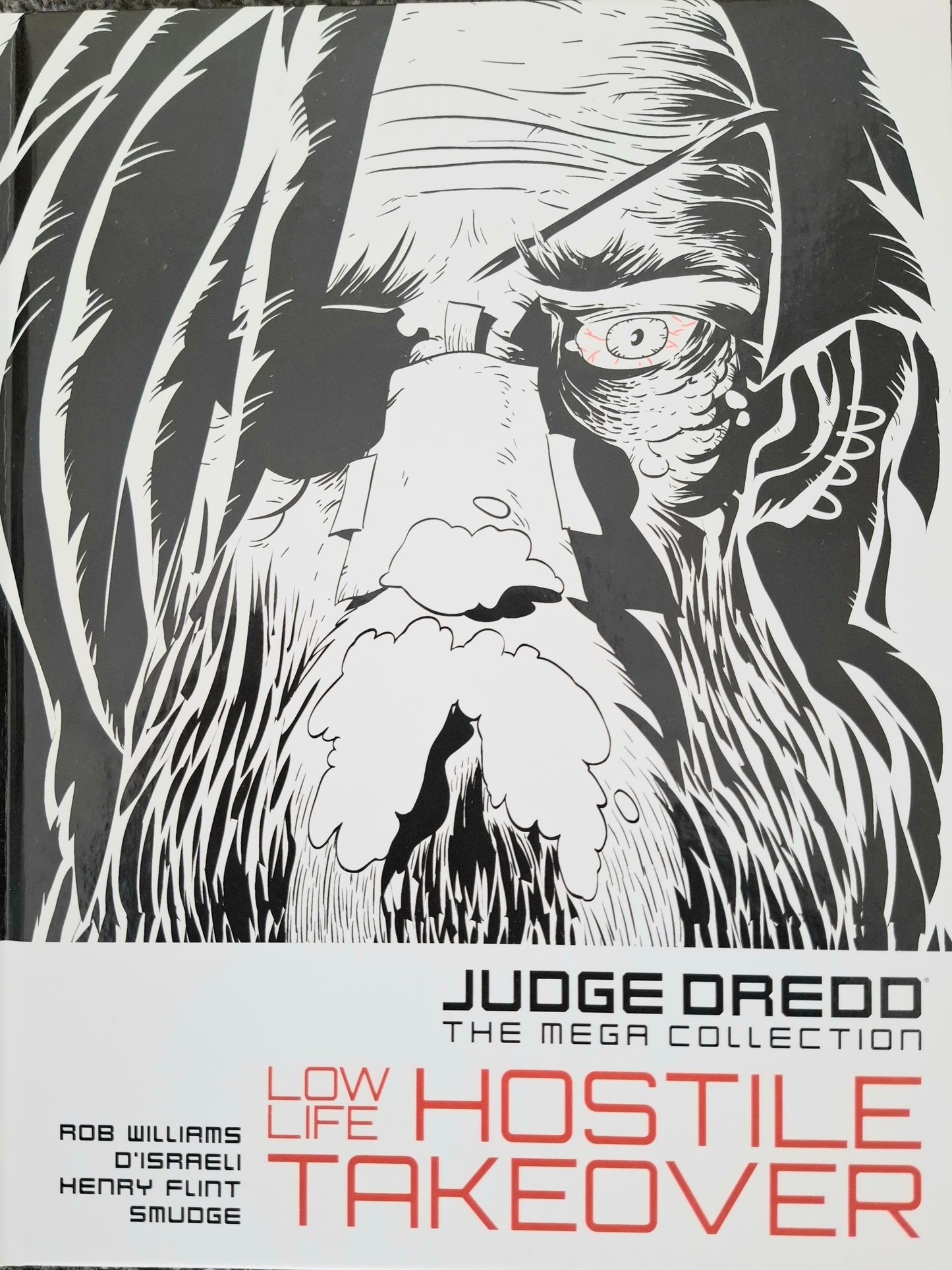 Judge Dredd: The Mega Collection – Book 20 – Low Life: Hostile Takeover – Hardcover (2016)