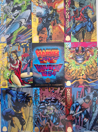 Marvel Universe 1994 Fleer Press Kit – Rare Promotional Collection 1