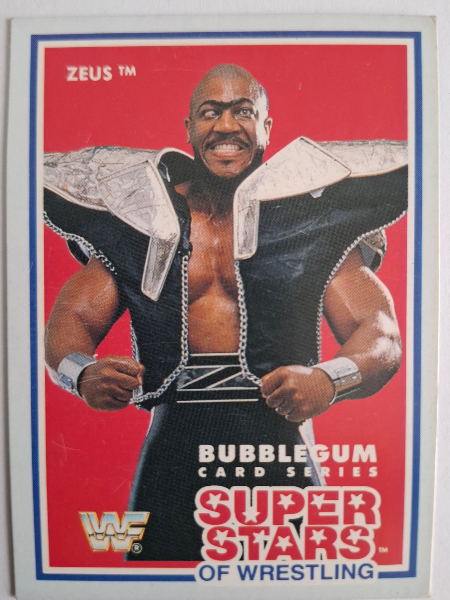 WWF Super Stars of Wrestling Series 3 – Zeus #2 of 20 – Market-Scene Limited 1989–1990
